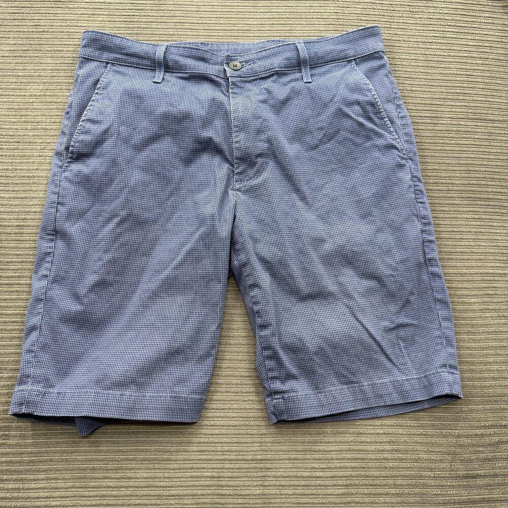 AG Adriano Goldschmied Griffin Shorts Mens‎ 32 Blue Relaxed Chino Casual Summer
